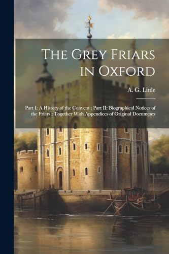 جلد کتاب The Grey Friars in Oxford