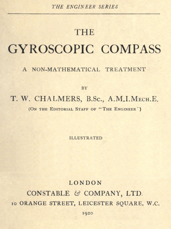 جلد کتاب The Gyroscopic Compass