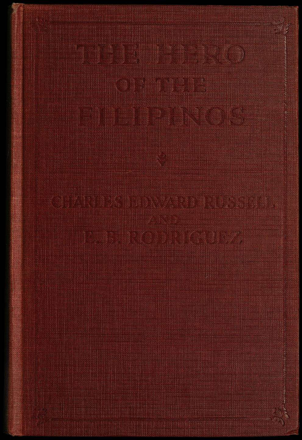 جلد کتاب The Hero of the Filipinos