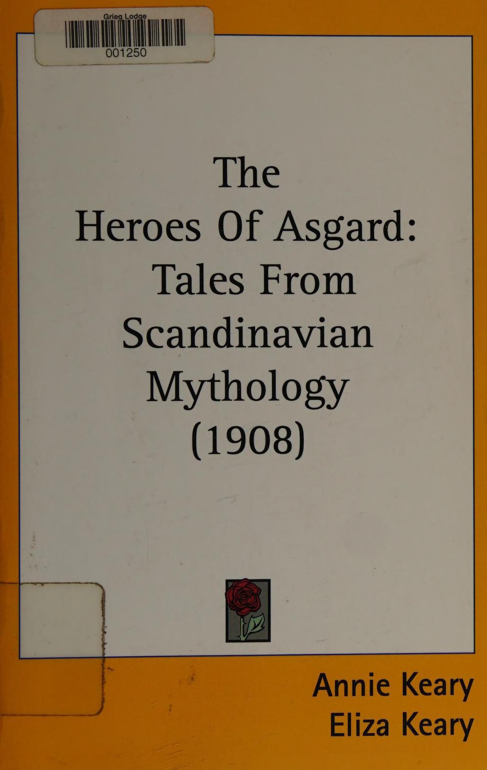 جلد کتاب The Heroes of Asgard: Tales from Scandinavian Mythology