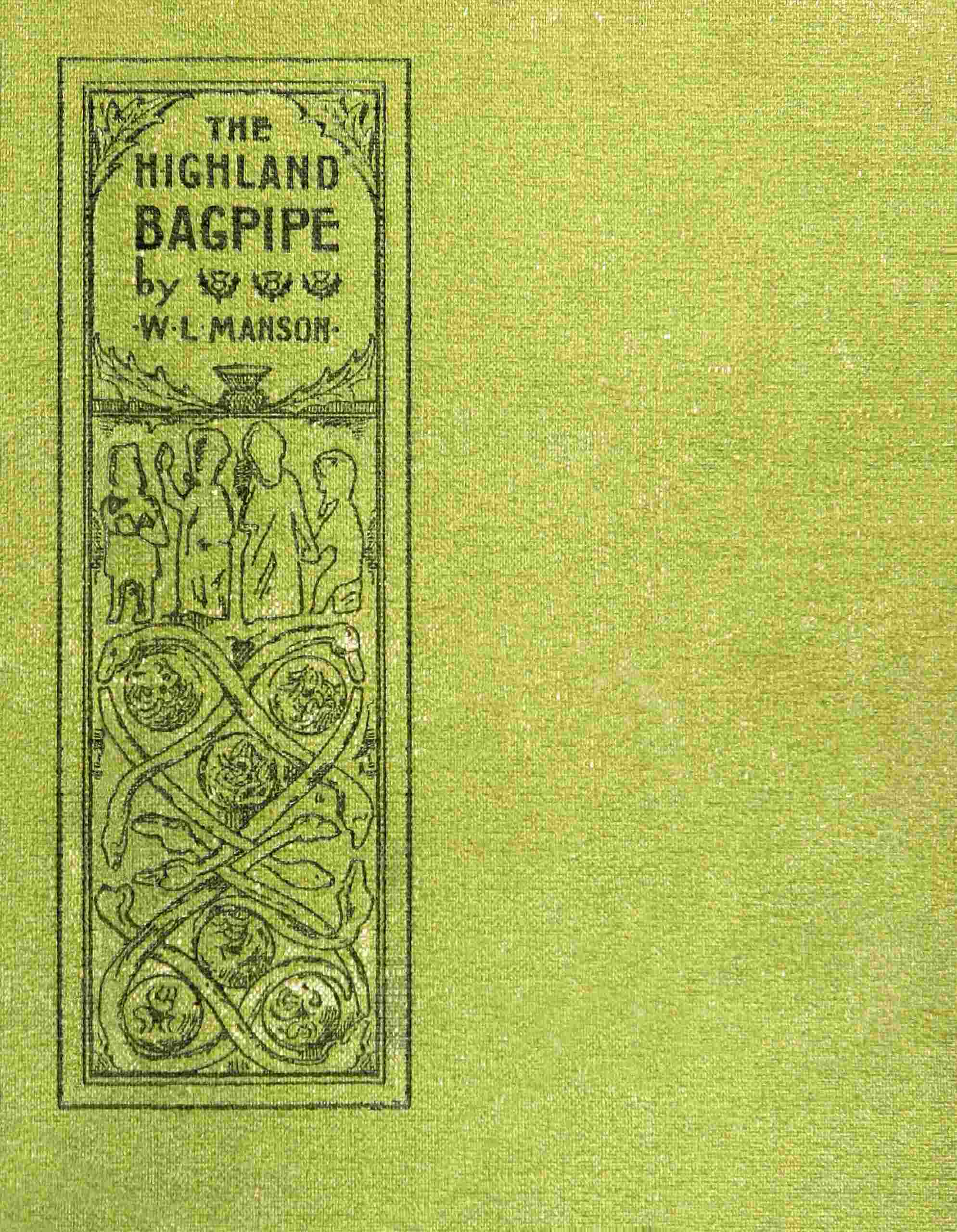 جلد کتاب The Highland Bagpipe