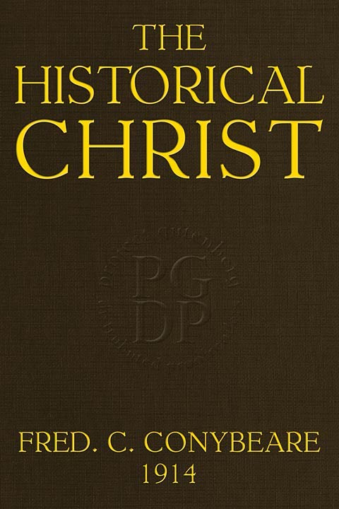 جلد کتاب The Historical Christ