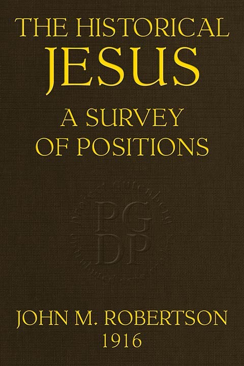 جلد کتاب The Historical Jesus