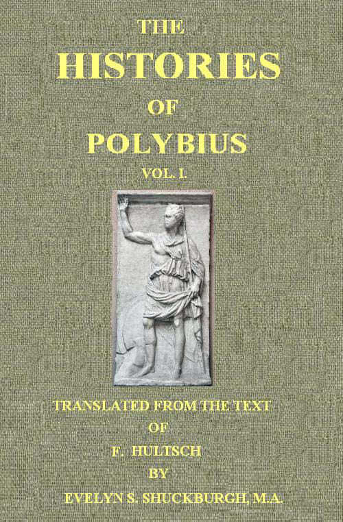 جلد کتاب The Histories of Polybius, Volume 1