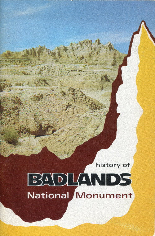 جلد کتاب The History of Badlands National Monument