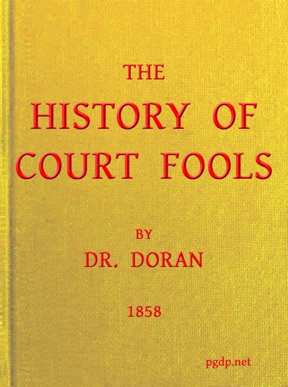 جلد کتاب The History of Court Fools