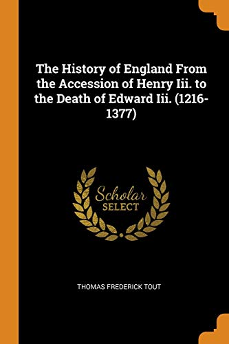جلد کتاب The History of England, from the Accession of Henry III. to the Death of Edward III