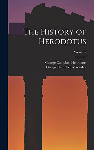 جلد کتاب The History of Herodotus, Volume 2