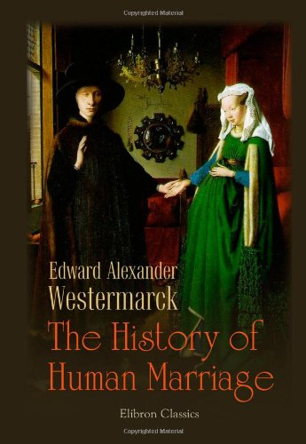 جلد کتاب The History of Human Marriage