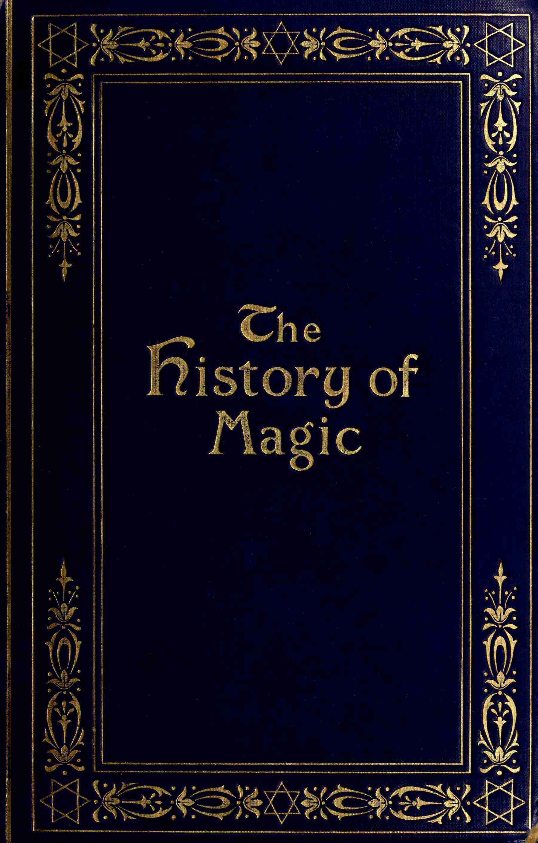جلد کتاب The History of Magic
