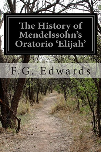 جلد کتاب The History of Mendelssohn's Oratorio 'Elijah'