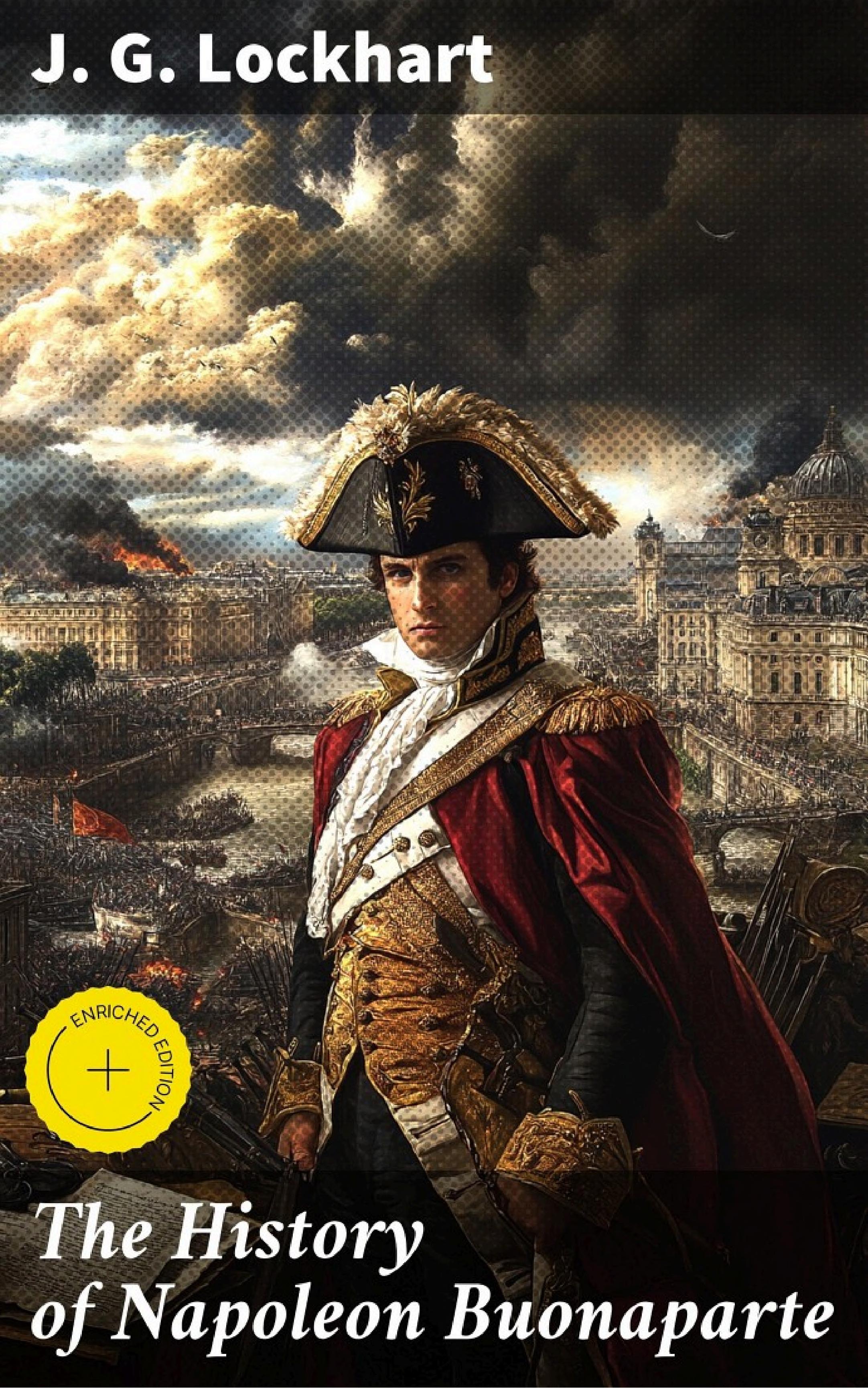 جلد کتاب The History of Napoleon Buonaparte