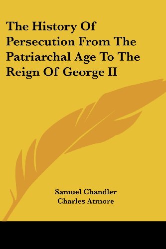 جلد کتاب The History of Persecution