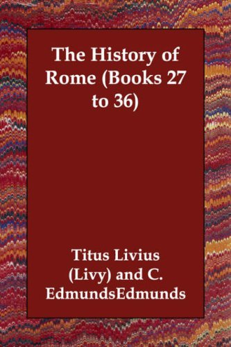 جلد کتاب The History of Rome, Books 27 to 36