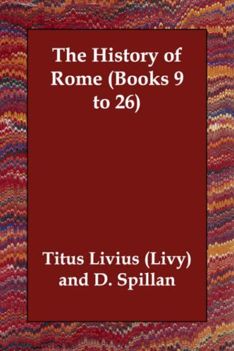 جلد کتاب The History of Rome, Books 9 to 26