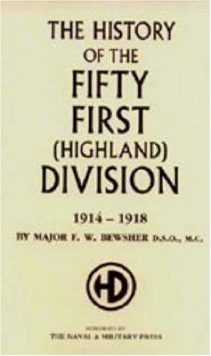 جلد کتاب The History of the 51st (Highland) Division 1914-1918