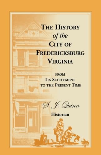 جلد کتاب The History of the City of Fredericksburg, Virginia