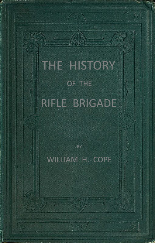 جلد کتاب The History of the Rifle Brigade