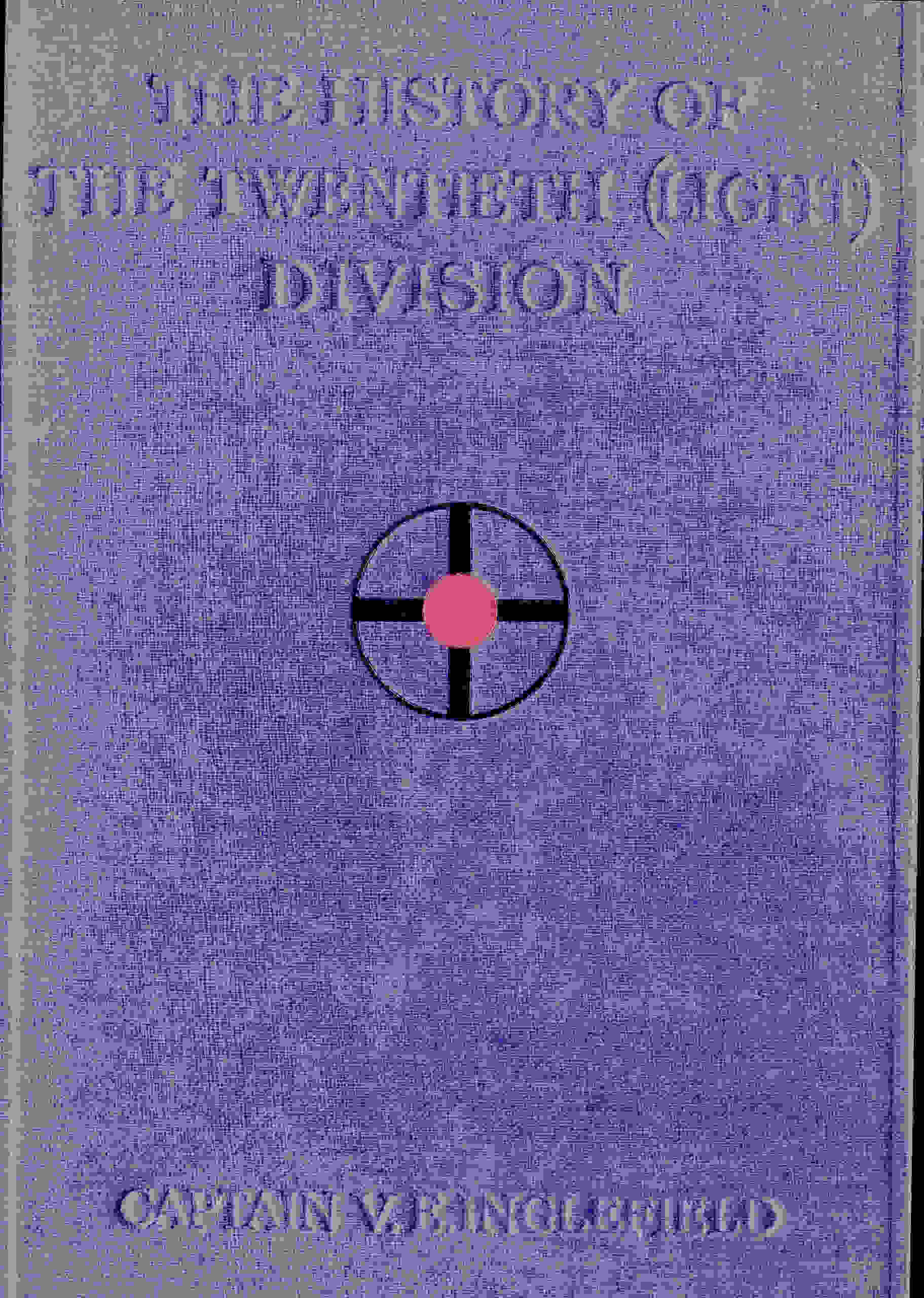 جلد کتاب The History of the Twentieth (Light) Division