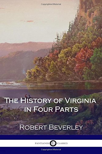 جلد کتاب The History of Virginia, in Four Parts