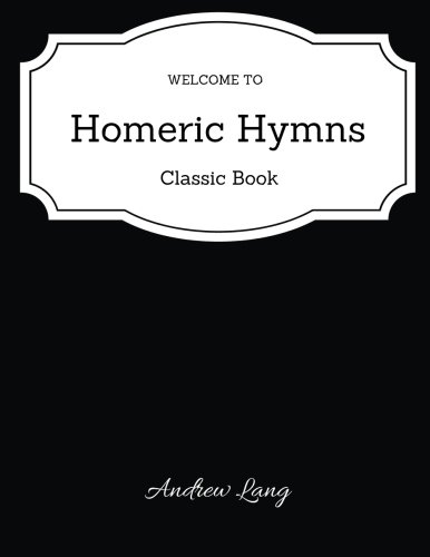 جلد کتاب The Homeric Hymns