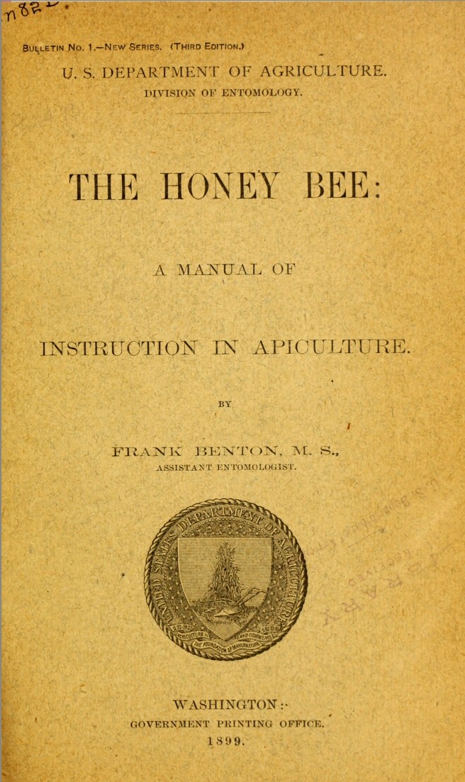 جلد کتاب The Honey Bee