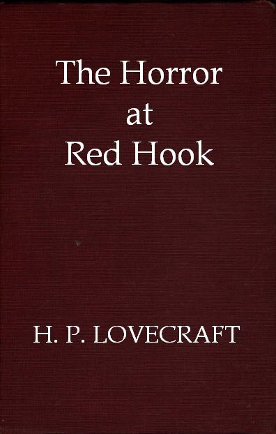 جلد کتاب The Horror at Red Hook