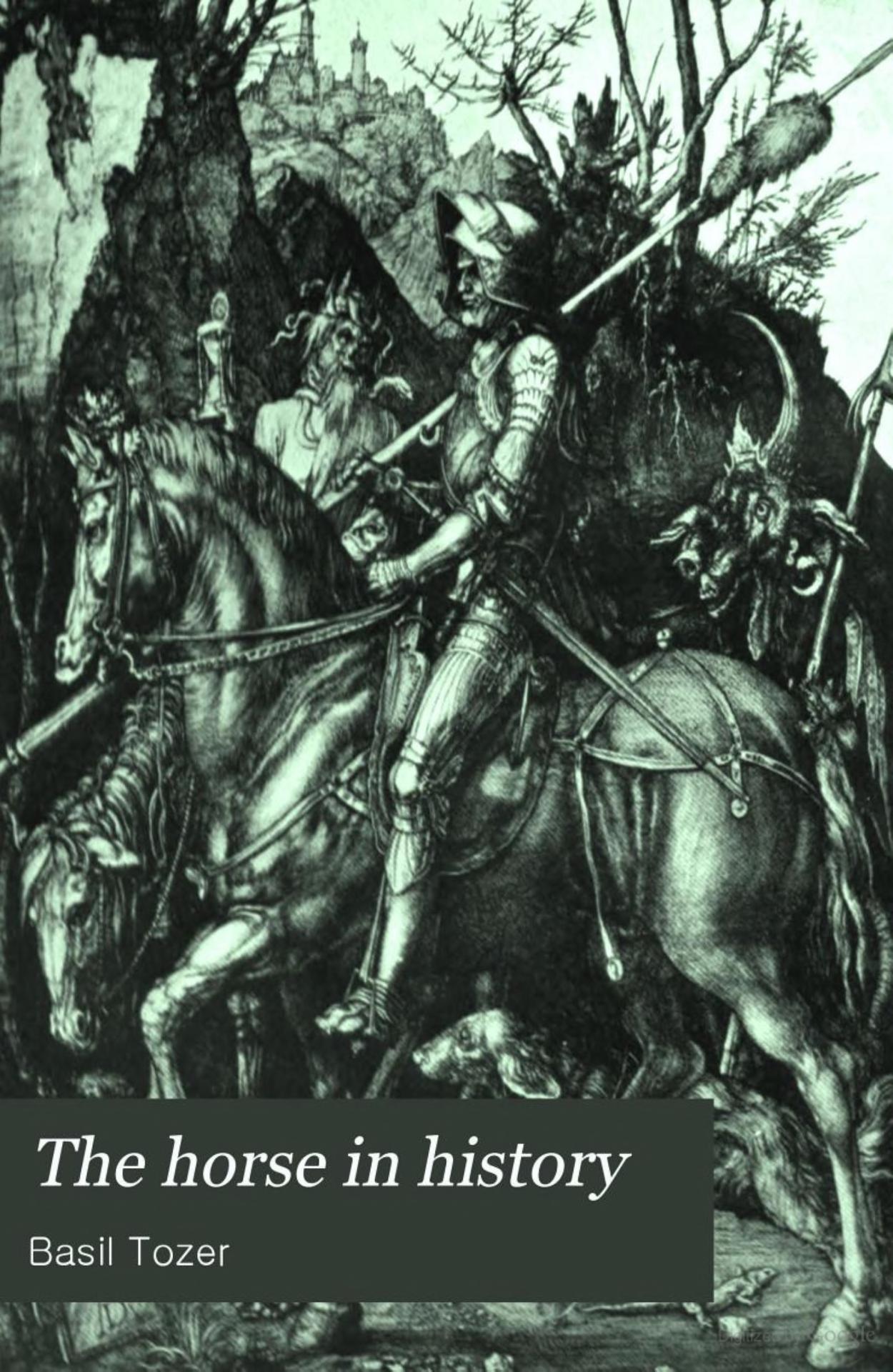 جلد کتاب The Horse in History