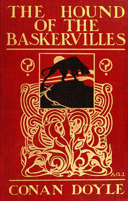 جلد کتاب The Hound of the Baskervilles