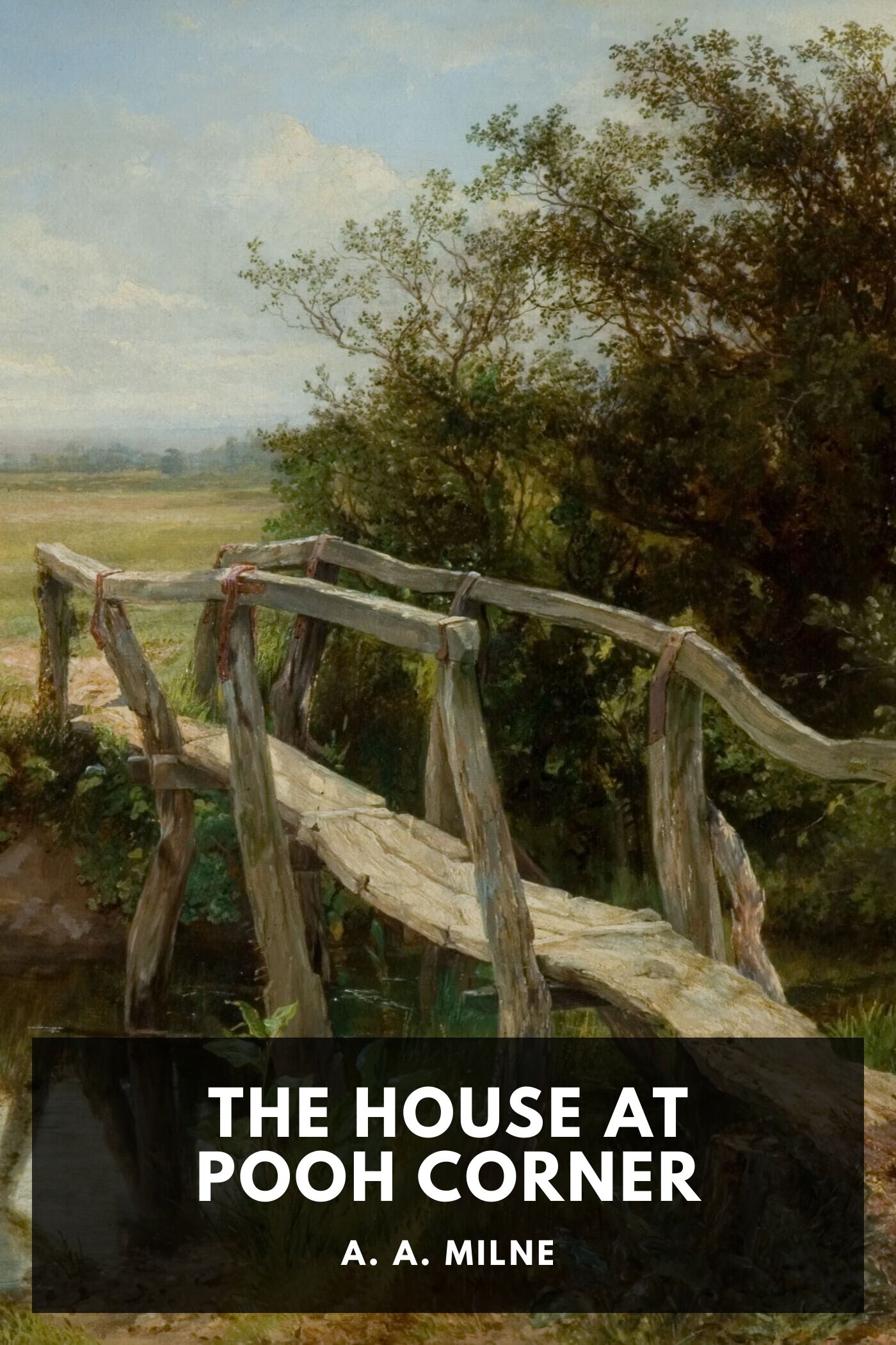 جلد کتاب The House at Pooh Corner
