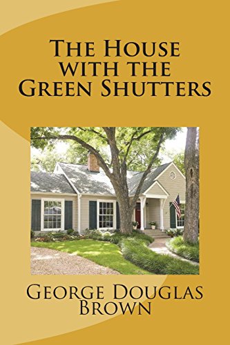 جلد کتاب The House with the Green Shutters