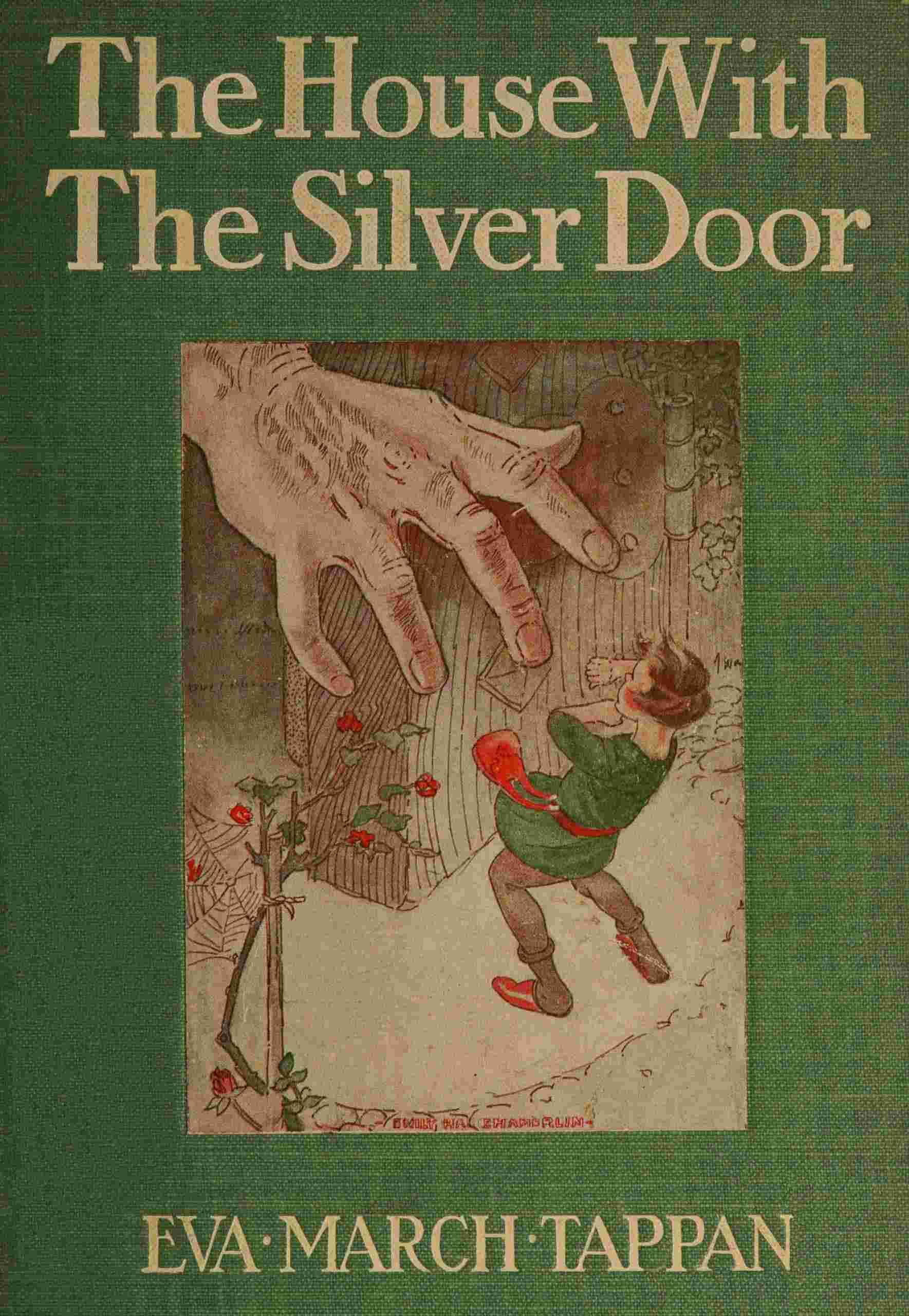 جلد کتاب The house with the silver door