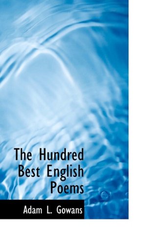 جلد کتاب The Hundred Best English Poems