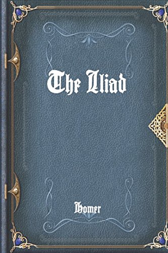 جلد کتاب The Iliad