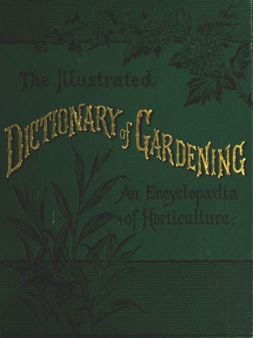 جلد کتاب The Illustrated Dictionary of Gardening, Division 1; A to Car.