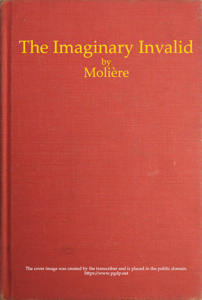 جلد کتاب The Imaginary Invalid