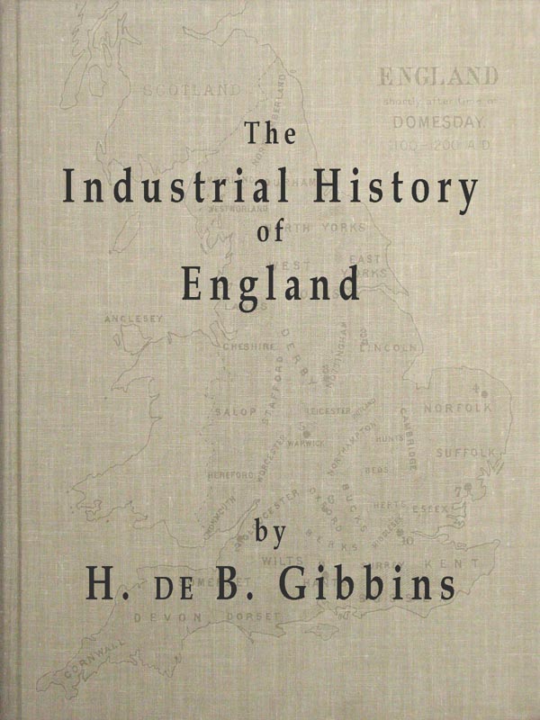 جلد کتاب The Industrial History of England