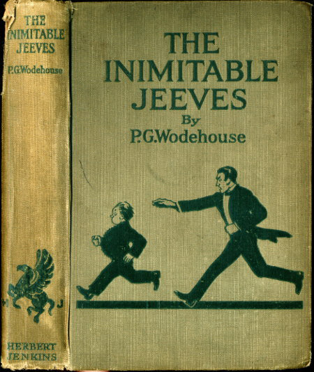 جلد کتاب The Inimitable Jeeves