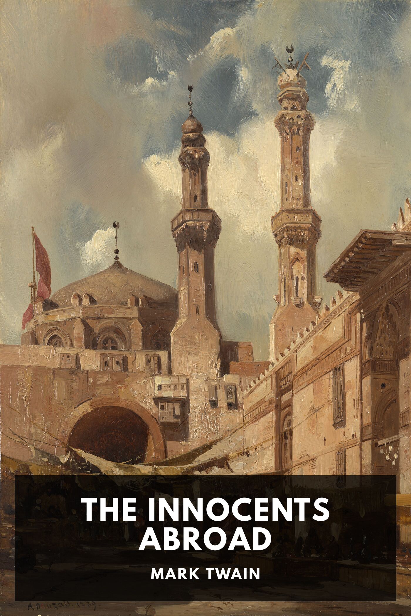 جلد کتاب The Innocents Abroad