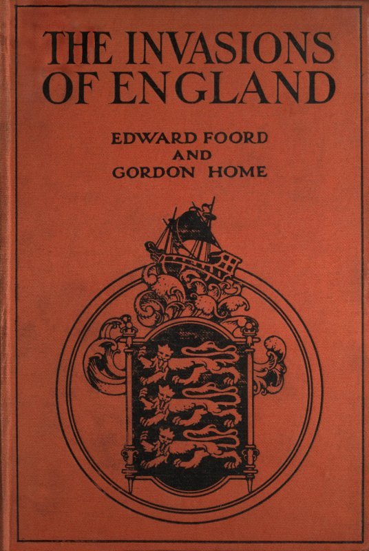 جلد کتاب The Invasions of England