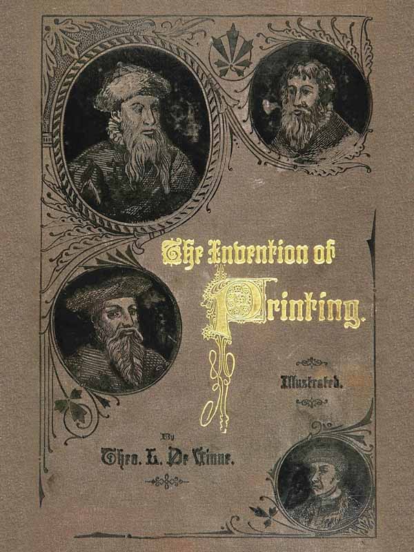 جلد کتاب The Invention of Printing