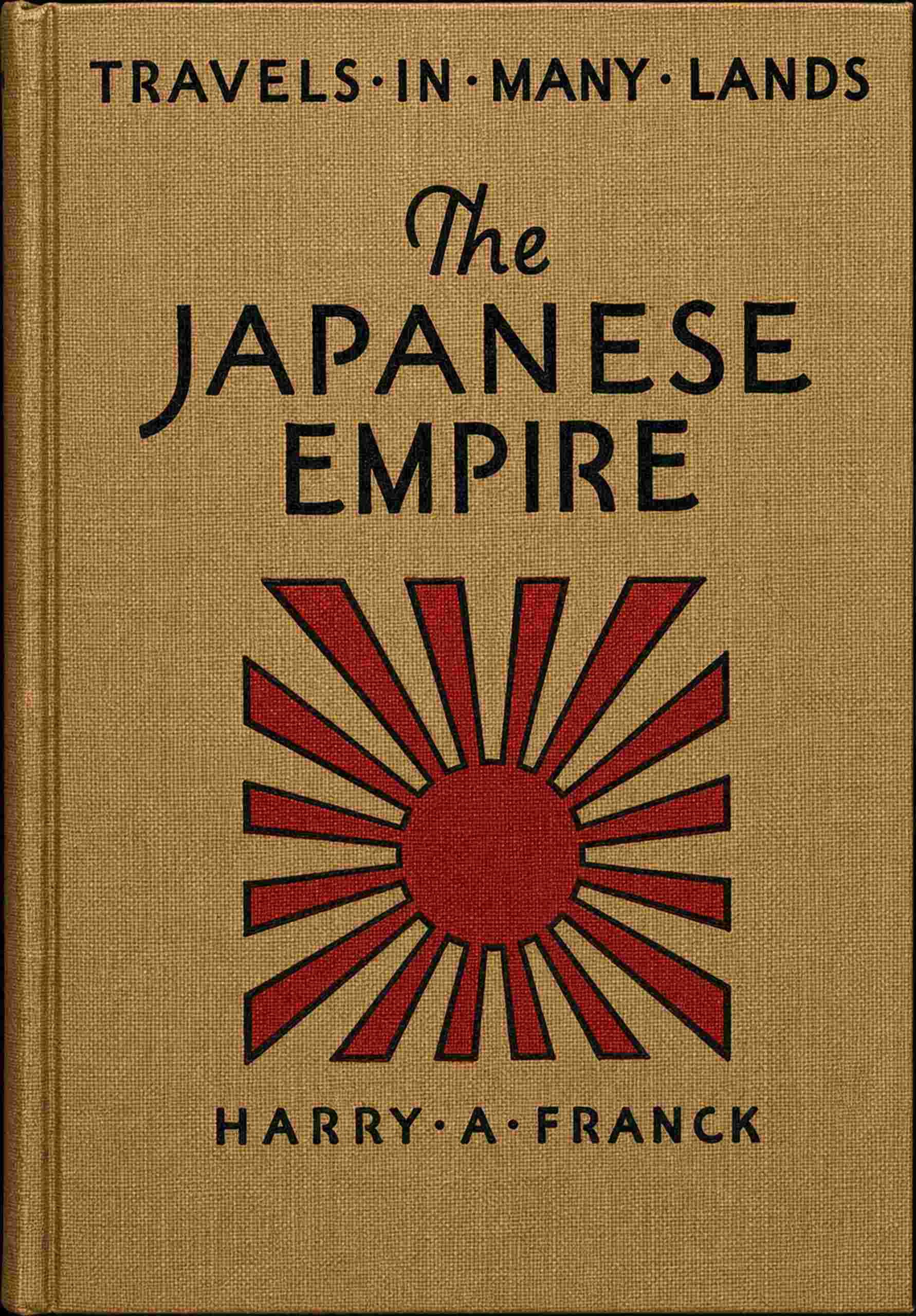 جلد کتاب The Japanese Empire: A Geographical Reader