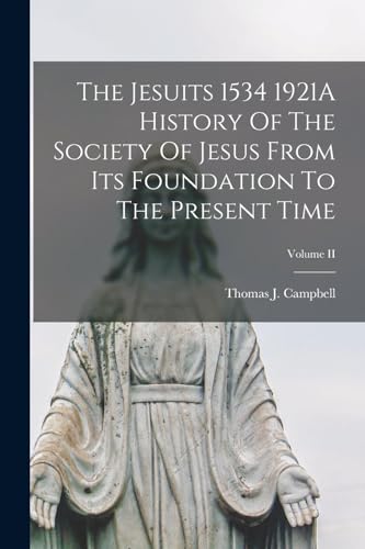 جلد کتاب The Jesuits, 1534-1921