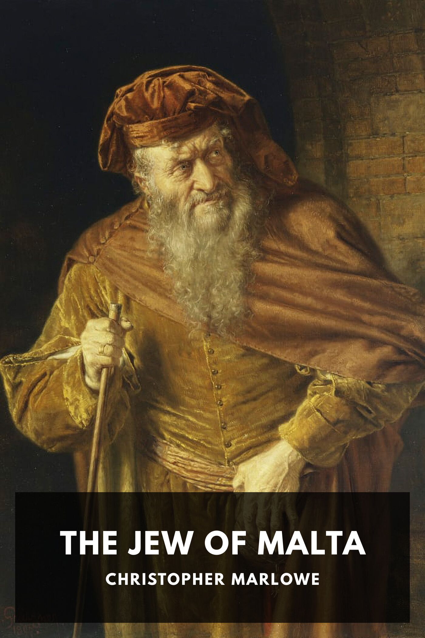 جلد کتاب The Jew of Malta