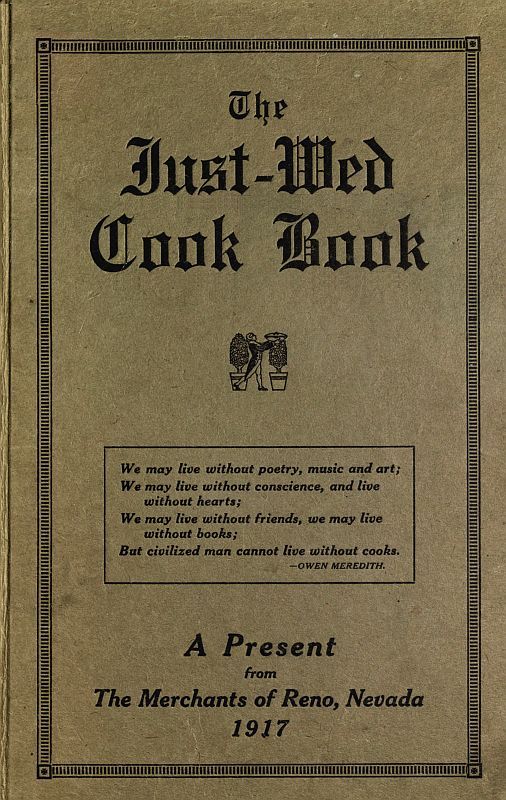 جلد کتاب The Just-Wed Cook Book