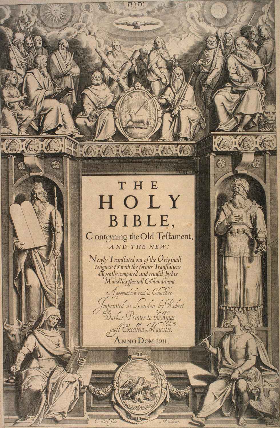 جلد کتاب The King James Version of the Bible