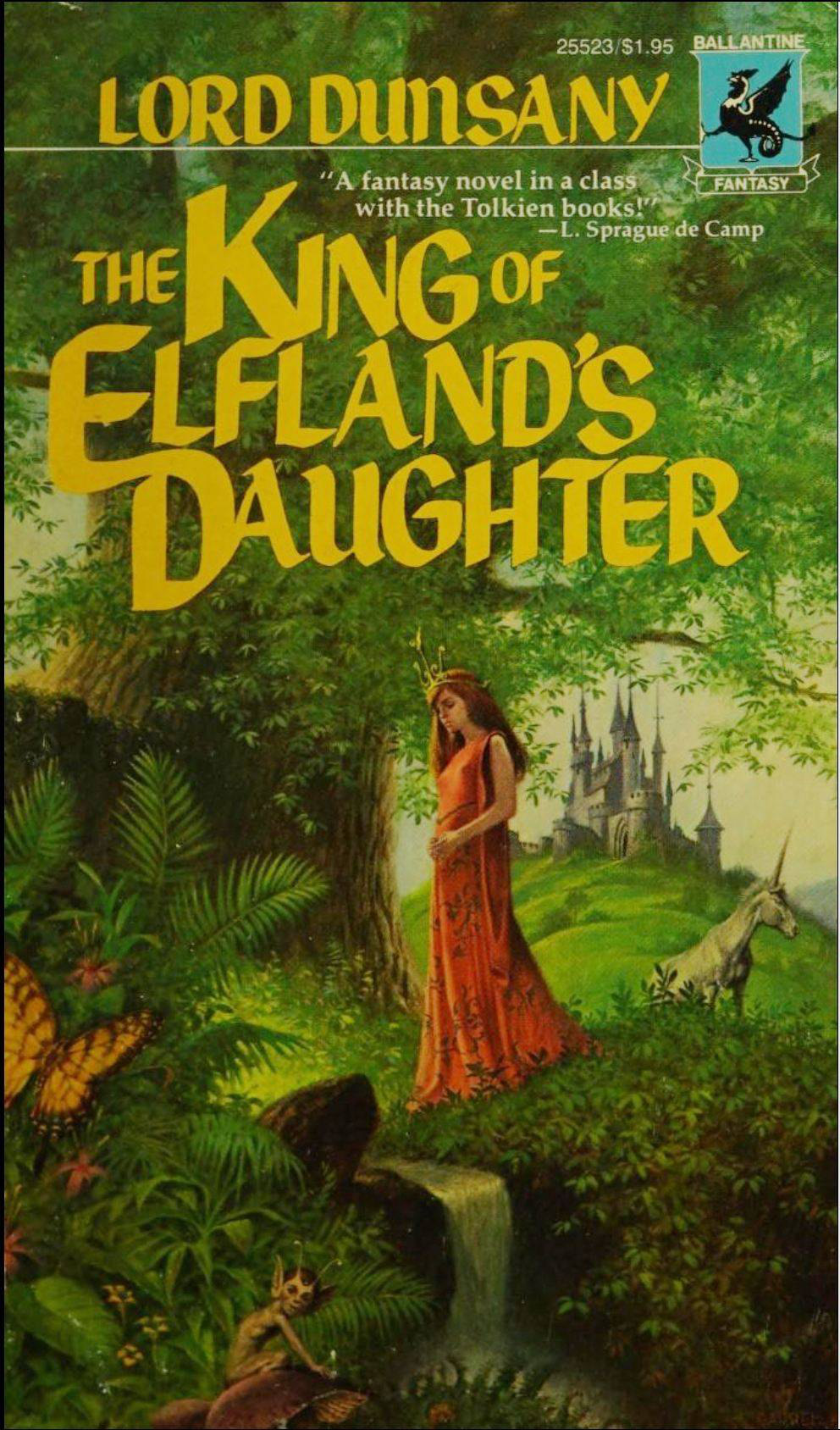 جلد کتاب The King of Elfland's Daughter