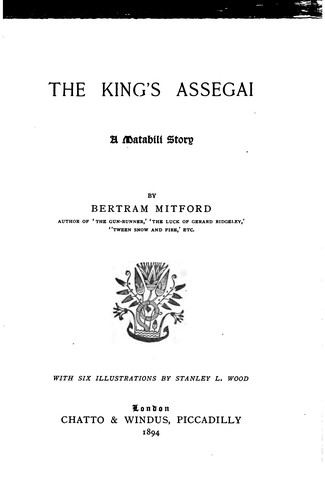جلد کتاب The King's Assegai
