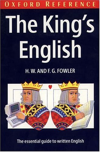 جلد کتاب The King's English