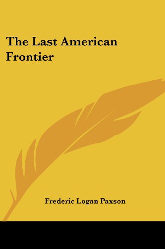 جلد کتاب The Last American Frontier